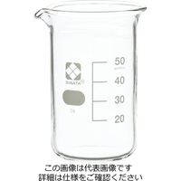 柴田科学 トールビーカー 50mL 10入 010040-50A 1箱(10個)（直送品）