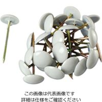 ヒナカ COWカラー上敷鋲 グレー Z-31 1セット(12袋)（直送品）