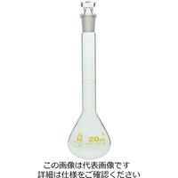 柴田科学 メスフラスコ スーパーグレード 20mL 1個 020060-20（直送品）
