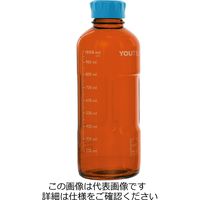 柴田科学 ユーティリティーねじ口びん 茶褐色 水キャップ付 1L 017320-1000A 1箱(4個)（直送品）