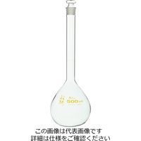 柴田科学 メスフラスコ スーパーグレード 500mL 1個 020060-500（直送品）