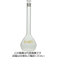 柴田科学 メスフラスコ カスタムA 200mL 1個 026050-200（直送品）