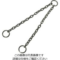 ニッサチェイン Kー121W クローム IU216N 300mm K121W 1セット(75本:5本×15個)（直送品）