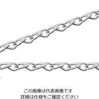 ニッサチェイン（NISSA CHAIN） ステンレス 三つ組 15m巻 R-SJ16 1巻（15m）（直送品）