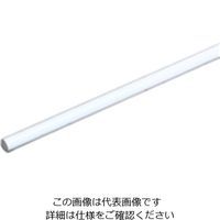 光モール ホワイトABS丸棒5 1000mm 358 1セット(5本)（直送品）