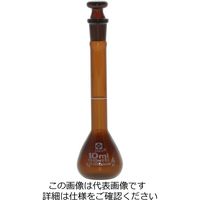 柴田科学 メスフラスコ 茶 カスタムA 1L 1個 026100-1000 1-8659-10