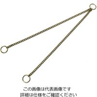 ニッサチェイン Kー 35W 金 IS12NE 450mm K35W 1セット(12個)（直送品）