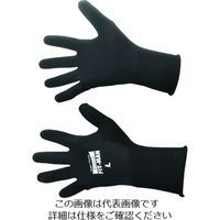 富士手袋工業 富士手袋 プレミアムフィットマン 黒 L 25-13-L 1双 195-1424（直送品）