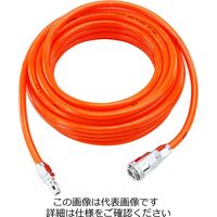 藤原産業 E-Value ウレタンエアホース 10mEUH-10OR EUH-10OR 1本（10m）（直送品）