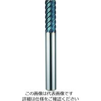 三菱マテリアル 三菱K 4枚刃スマートミラクル制振 超硬スクエアエンドミルセミロング刃長(J)2.5mm VQJHVD0250 1本  669-5728（直送品） - アスクル