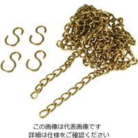 ニッサチェイン Cー107 金鉄カラー カットチェイン2m C107 1セット(3個)（直送品）