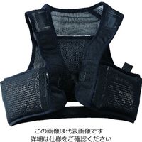 トラスコ中山 TRUSCO アイシングベスト 単品 TICEV-BK 1着 194-8977（直送品）