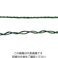 松浦工業 PPよりロープ(2本より溶着無) 約3ミリX100M 黄 4984834459646 1セット(2個)（直送品）