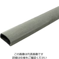 ハイロジック 植毛加工ピンチブロック 2500 グレー #26-A 1本（直送品）