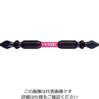 ベッセル（VESSEL） ベッセル サキスボトーションビット10本組 SST +2×82mm SST10P2082F 207-0693（直送品）