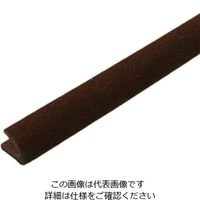 ハイロジック 植毛加工ピンチブロック 2000 茶 #7-E 1本（直送品）