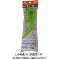 松浦工業 ナイロン江戸打ひも約3ミリX10M 黄緑 4984834133751 1セット(2個)（直送品）