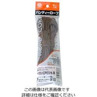 松浦工業 ナイロン江戸打ひも約3ミリX10M 茶 4984834133676 1セット(2個)（直送品）