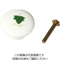 アイワ金属 陶器ツマミ リーフ AP-552L 1セット(2個)（直送品）