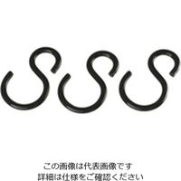 ニッサチェイン Pー 18 黒 カラーSフック 3.0×30 PP18 1セット(36個:3個×12セット)（直送品）