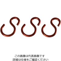 ニッサチェイン Pー 19 茶 カラーSフック 3.0×30 PP19 1セット(36個:3個×12セット)（直送品）