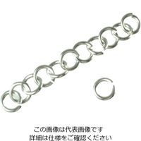 ニッサチェイン Pー414 銀 アルミ リング 2.0× 8 PP414 1セット(180個:12個×15セット)（直送品）