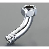 エスコ G 1/2” L型カップリング EA468CF-3A 1セット(10個)（直送品）