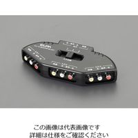 エスコ AVセレクター EA940P-81 1セット(5個)（直送品）