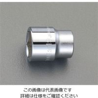 エスコ 3/8”DRx 6mm ソケット EA618JK-6 1セット(15個)（直送品）