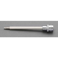 エスコ 3/8”DR/T55x125mm [Torx]ビットソケット EA618JX-55 1セット(4個)（直送品）