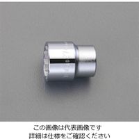 エスコ 1/2”DRx21mm ソケット EA618KM-21 1セット(10個)（直送品）