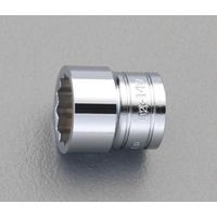 エスコ 1/4”DRx9mm ソケット EA618NJ-9 1セット(10個)（直送品）