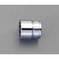エスコ 3/8”DRx12mm ソケット EA618PL-12 1セット(10個)（直送品）