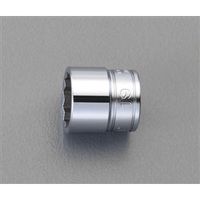 エスコ 3/8”DRx22mm ソケット EA618PL-22 1セット(10個)（直送品）