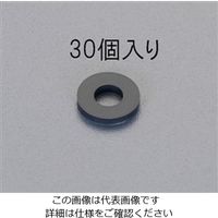 エスコ 12x 5x2.0mm/ M5 ゴム平パッキン(30枚) EA949SW-5 1セット(600枚:30枚×20パック)（直送品）