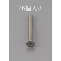 エスコ M3 x 5mm 皿頭小ねじ(ステンレス製/26本) EA949NB-305 1セット(780本:26本×30パック)（直送品）