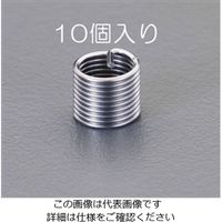 エスコ 3/8”ー24 [UNF]リコイルインサートねじ(10コ) EA949VH-16 1セット(100個:10個×10袋)（直送品）