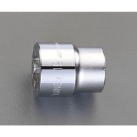 エスコ 1/2”DRx21mm 8角ソケット(二重四角) EA618KL-21 1セット(5個)（直送品）