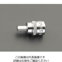 エスコ 1/4”DR/ 10x25mm [INHEX]ビットソケット EA618HT-10 1セット(10個)（直送品）