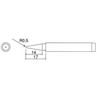 エスコ R0.5mm こて先 (EA305Eー130・130S用) EA305E-1 1セット(10個)（直送品）