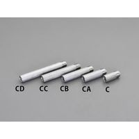 エスコ R 3/8”x150mm 片ねじニップル(ステンレス製) EA469CD-3A 1セット(15個)（直送品）
