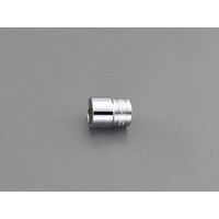 エスコ 1/2”DRx 7/16” ソケット(六角) EA618RK-102 1セット(10個)（直送品）