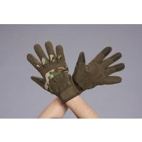 エスコ [M] 手袋(合成革/カモフラージュ) EA353BJ-106 1セット(4双)（直送品）