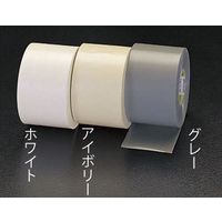 エスコ 50mmx20m ビニールテープ(白/4巻) EA944NP-36 1セット(16巻:4巻×4パック)（直送品）