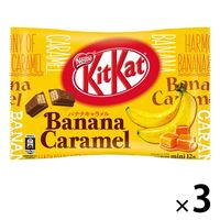 ネスレ日本 キットカット ミニ バナナキャラメル 12枚 3袋