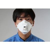 エスコ [DS2] マスク(防塵用/三面立体構造/1枚) EA800NB-2 1セット(15枚)（直送品）
