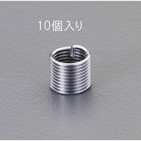 エスコ M7ー1.0x14mm リコイルインサートネジ(並目/10コ) EA949VD-7LA 1セット(100個:10個×10袋)（直送品）