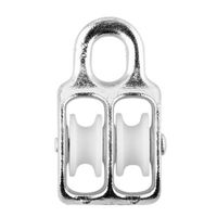 エスコ 30mm/2車 ナイロンプーリー EA987HK-22 1セット(10個)（直送品）