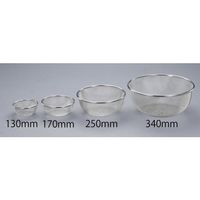 エスコ φ170/線径0.34mm/19メッシュ ろ過網(ステンレス製) EA992CH-93 1セット(10個)（直送品）