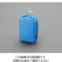 エスコ 70x 40x110mm カメラケース(ブルー) EA759ZA-121 1セット(5個)（直送品）